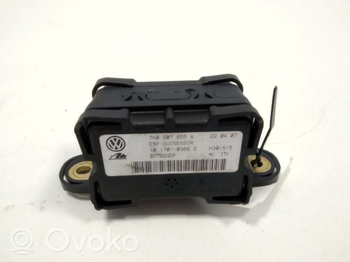 Volkswagen Caddy ESP acceleration yaw rate sensor 7H0907655A