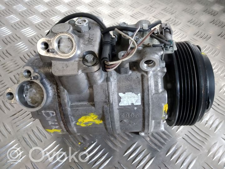 BMW 3 E92 E93 Ilmastointilaitteen kompressorin pumppu (A/C) 4472601813