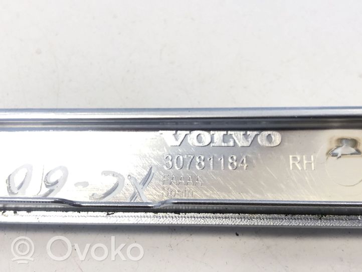 Volvo XC60 Baguette moulure de porte arrière 30781184