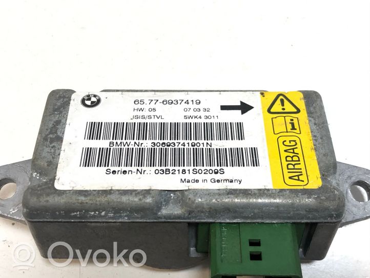 BMW 7 E65 E66 Module de contrôle airbag 6937419