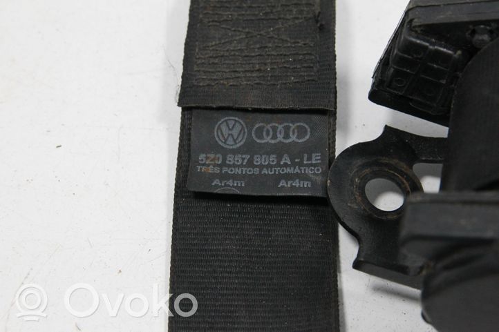 Volkswagen Fox Pas bezpieczeństwa fotela tylnego 5Z0857805A