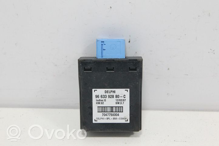 Citroen C4 I Picasso Boîtier module alarme 9663392880