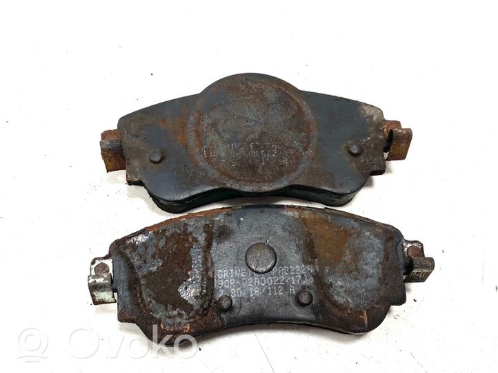 Citroen C4 II Pastiglie del freno (anteriore) 90R02A0022