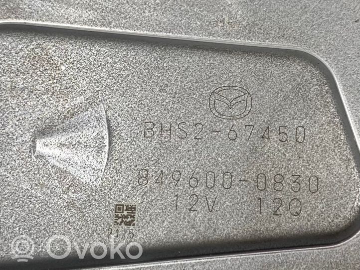 Mazda 3 II Takalasinpyyhkimen moottori 8496000830