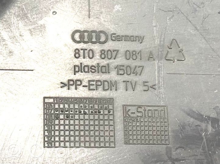 Audi A5 8T 8F Верхняя часть панели радиаторов (телевизора) 8T0807081A
