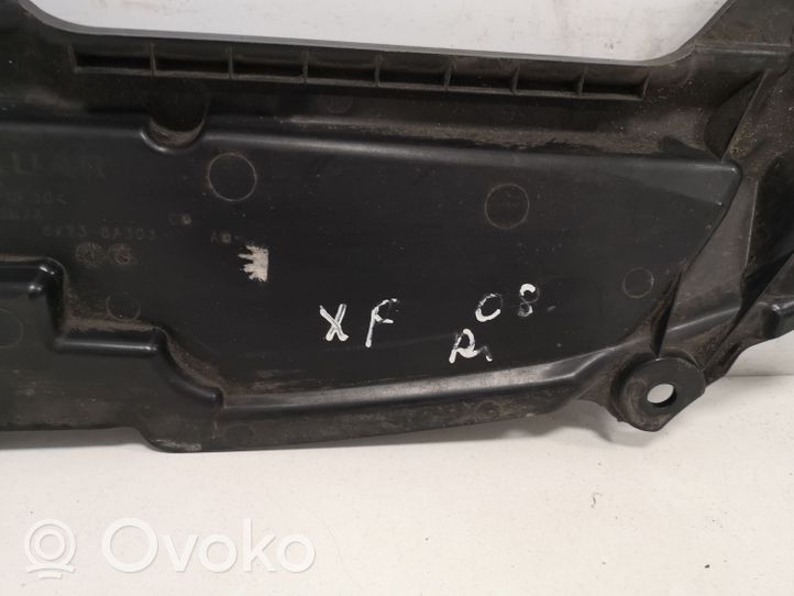 Jaguar XF Rivestimento della modanatura della chiusura del vano motore/cofano 8X238A303AD