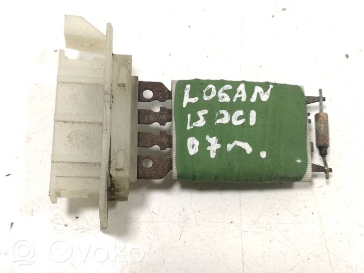 Dacia Logan I Résistance moteur de ventilateur de chauffage 