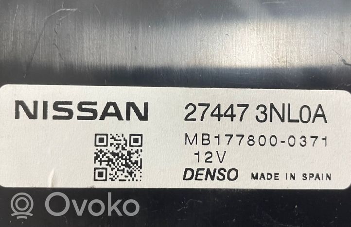 Nissan Leaf I (ZE0) Moduł / Sterownik klimatyzacji 274473NL0A