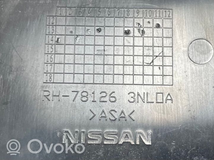 Nissan Leaf I (ZE0) Altre parti del cruscotto 781263NL0A