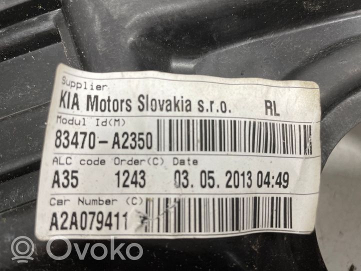 KIA Ceed Takaikkunan nostomekanismi ilman moottoria 83470A2350