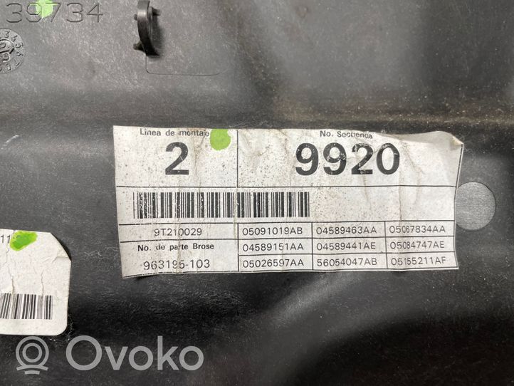 Dodge Journey Mechanizm podnoszenia szyby przedniej bez silnika 963195103