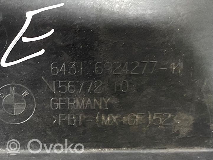 BMW X1 E84 Obudowa / Osłona mikrofiltra kabinowego 6924277