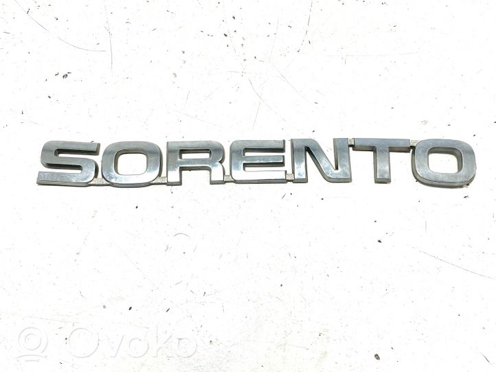 KIA Sorento Logo portiera di carico posteriore 