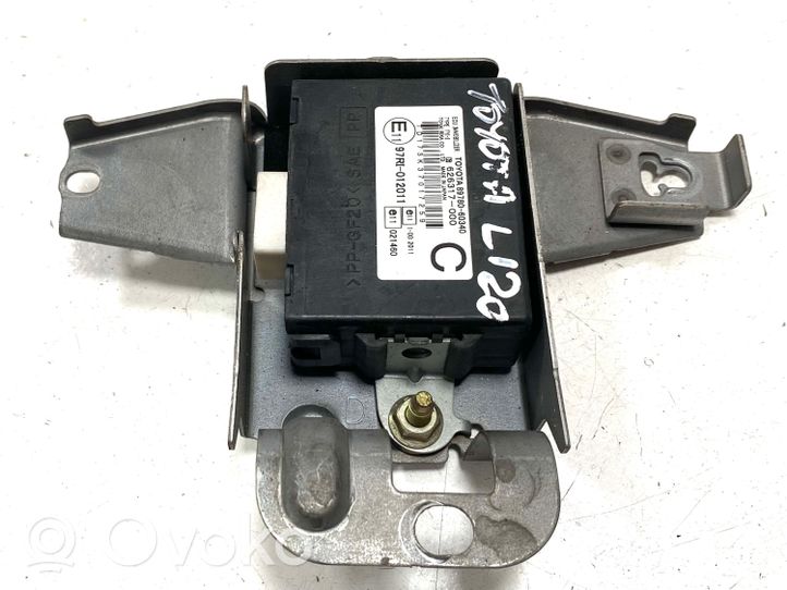 Toyota Land Cruiser (J120) Unidad de control/módulo inmovilizadora 626317000