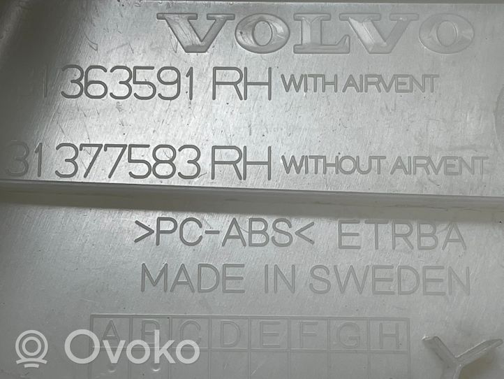 Volvo XC90 Osłona górna słupka / B 31389172