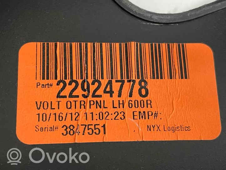 Chevrolet Volt I Tavaratilan/takakontin alempi sivuverhoilu 22924778