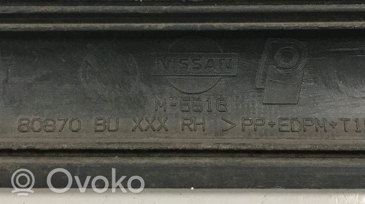 Nissan Almera Tino Apdaila priekinių durų (moldingas) 80870BUXXX