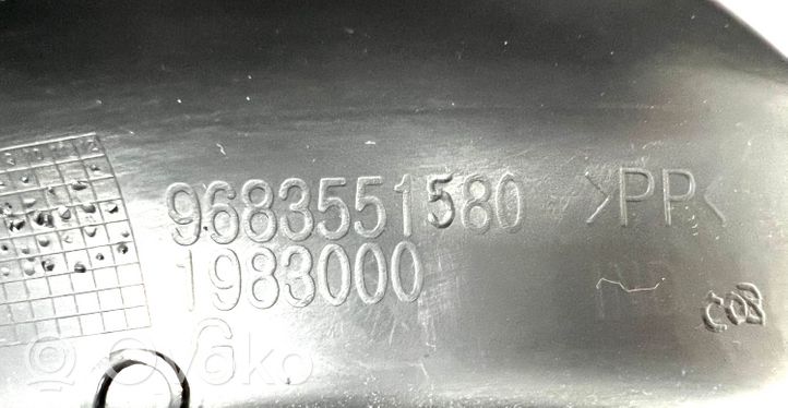 Citroen C3 Muu vararenkaan verhoilun elementti 9683551580