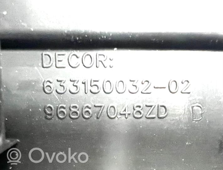 Citroen C3 Inne części wnętrza samochodu 96867048ZD