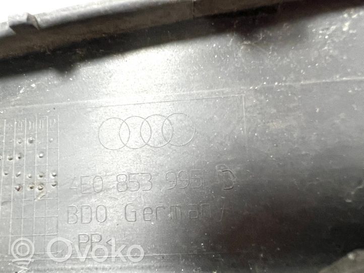 Audi A8 S8 D3 4E Priekinio slenksčio apdaila (išorinė) 4E0853995D