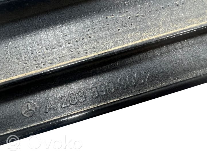 Mercedes-Benz C W203 Rivestimento portiera posteriore (modanatura) A2036903062