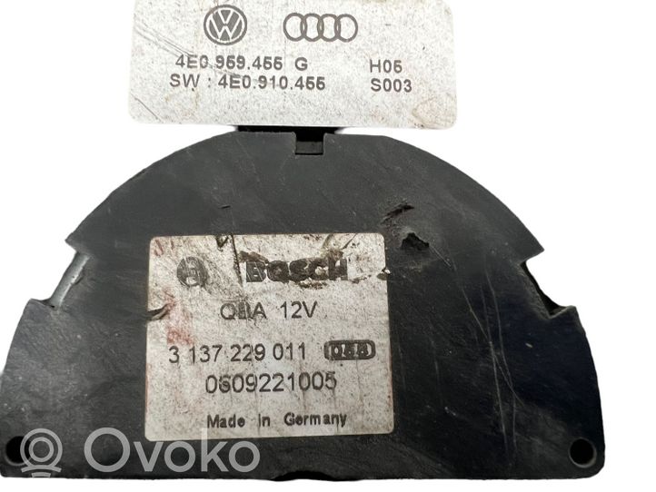 Audi A8 S8 D3 4E Ventilatore di raffreddamento elettrico del radiatore 4E0959455C