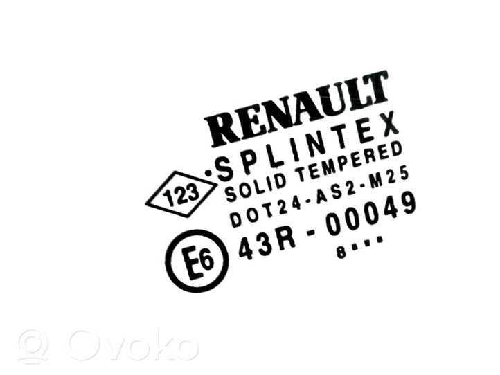 Renault Scenic II -  Grand scenic II Pagrindinis priekinių durų stiklas (keturdurio) 43R00049