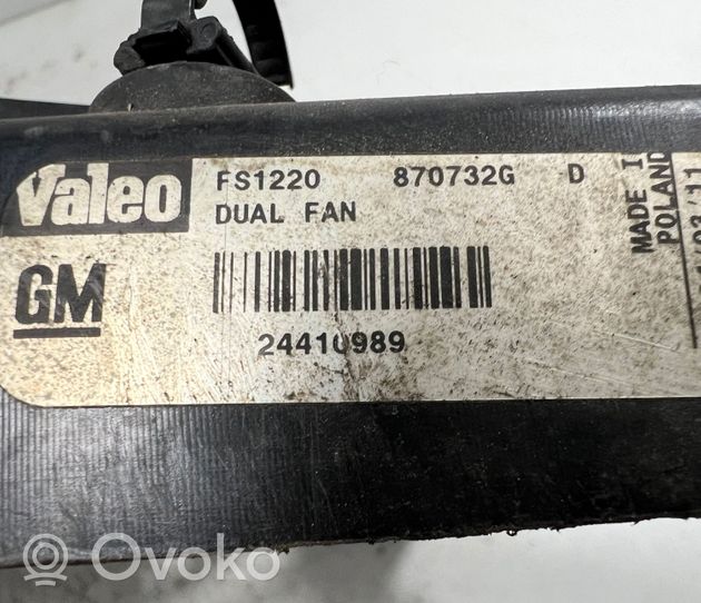 Opel Signum Aro de refuerzo del ventilador del radiador 1364871469X