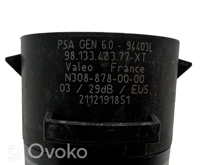 Peugeot 508 II Parkošanās (PDC) sensors (-i) 9813348377X