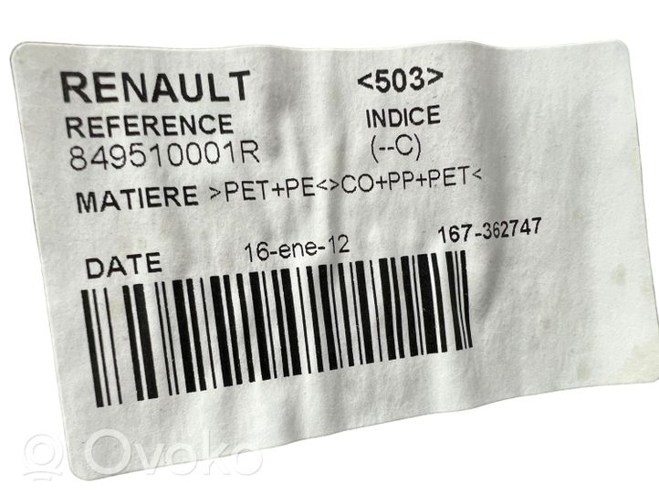 Renault Megane III Panneau, garniture de coffre latérale 849510001R