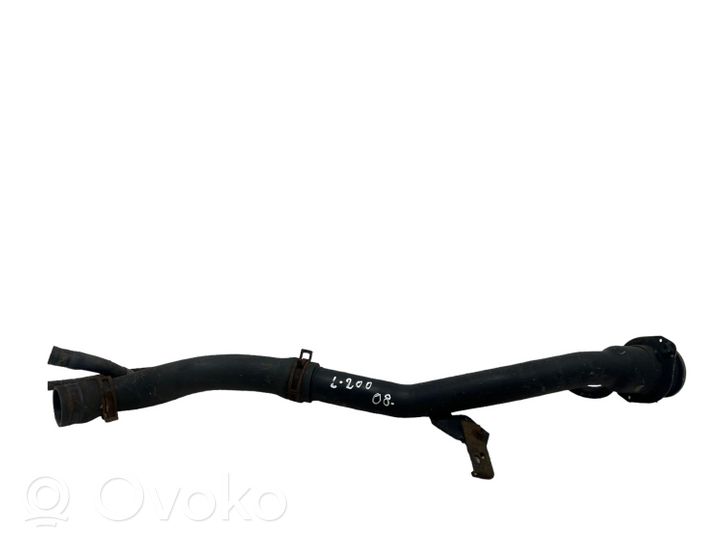 Mitsubishi L200 Fuel tank filler neck pipe 