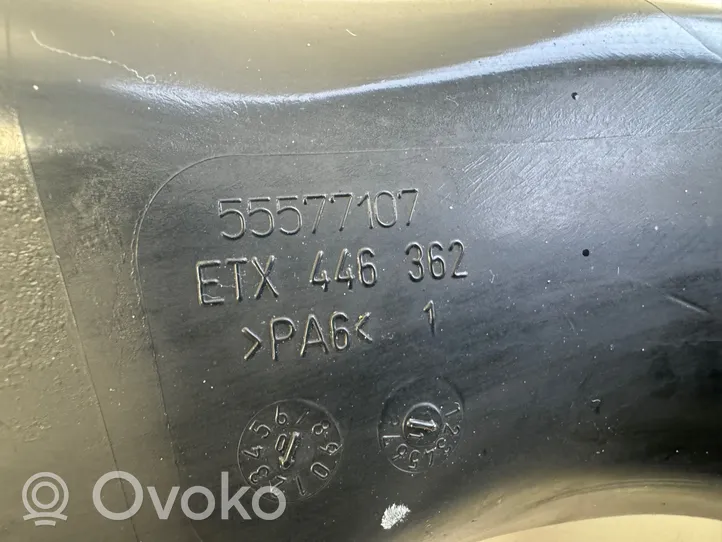 Opel Meriva B Tube d'admission de tuyau de refroidisseur intermédiaire 55577107