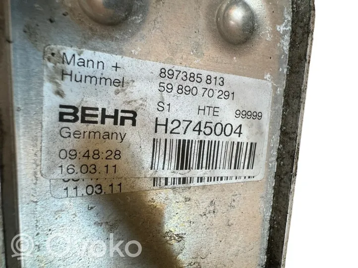 Opel Meriva B Öljynsuodattimen kannake 897385813