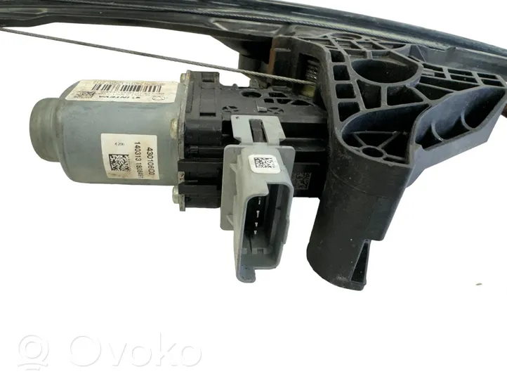 Citroen DS5 Front door window regulator with motor 9804388280