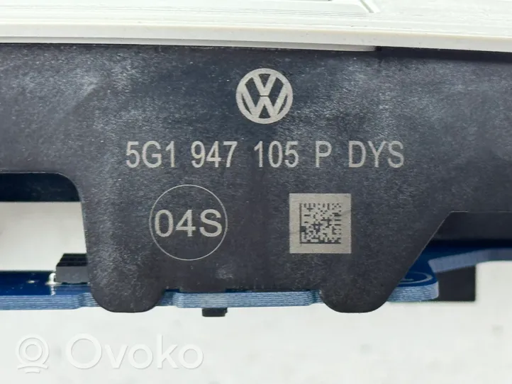 Volkswagen Golf VII Etuistuimen valo 5G1947105P