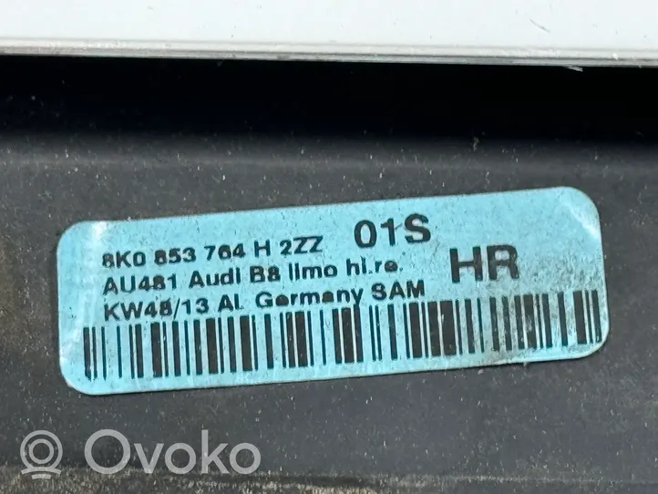 Audi A4 S4 B8 8K Galinių durų stiklo apdaila 8K0853764H