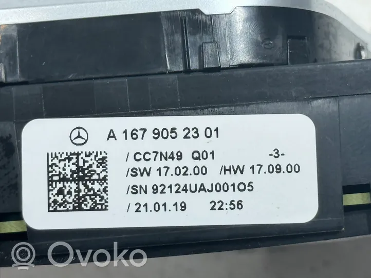 Mercedes-Benz GLS X167 Sēdekļu regulēšanas slēdzis (-i) A1679052301