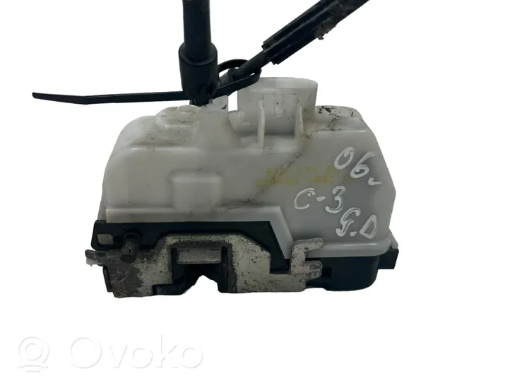 Citroen C3 Zamek drzwi tylnych 61427180