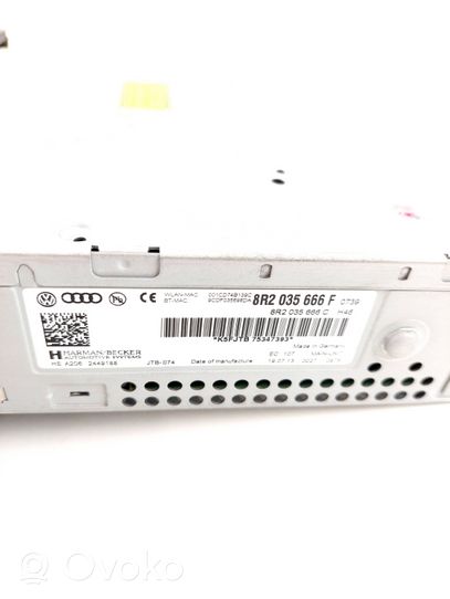 Audi A4 S4 B8 8K Navigaatioyksikkö CD/DVD-soitin 8R2035666F