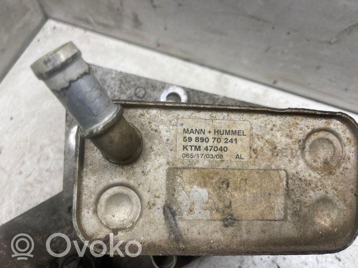 Opel Vectra C Tepalo filtro laikiklis/ aušintuvas 5989070241