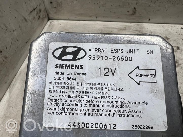 Hyundai Santa Fe Centralina/modulo airbag 9591026600