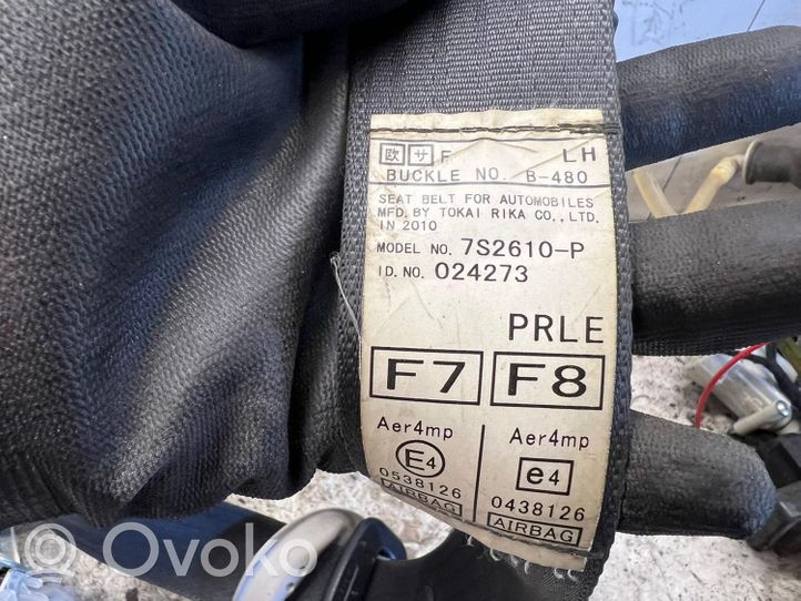 Subaru Outback Ceinture de sécurité avant 7S2610P