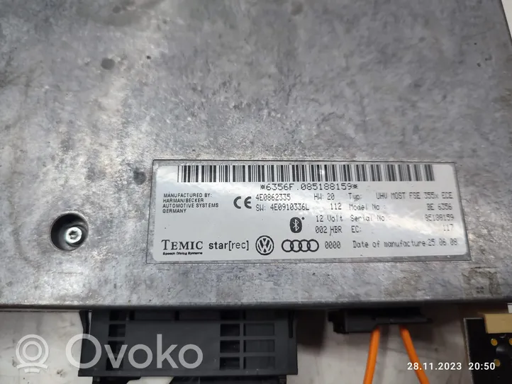 Audi A6 Allroad C6 Autres unités de commande / modules 4E0862335