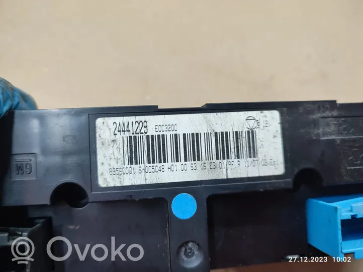 Opel Vectra C Climate control unit 24441229