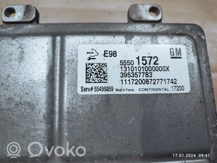 Opel Mokka X Variklio valdymo blokas 55501572