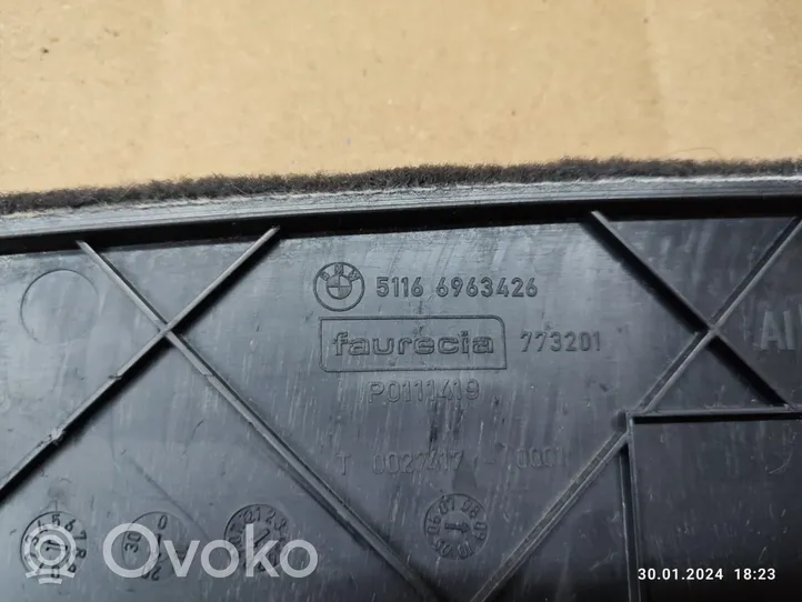 BMW X5 E70 Osłona tylna tunelu środkowego 6963426