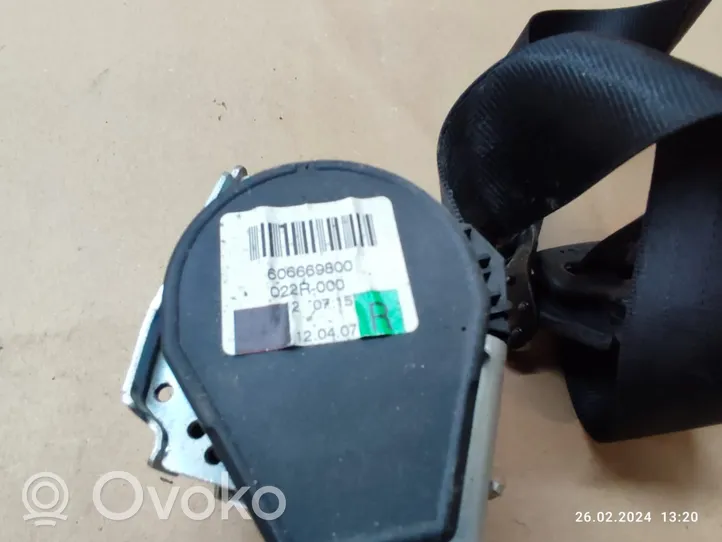 Audi Q7 4L Ceinture de sécurité arrière 4L0857806G