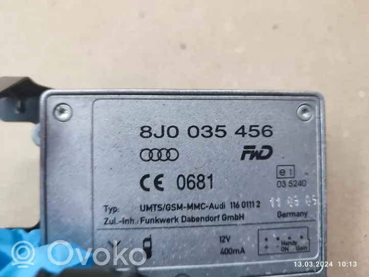 Audi A3 S3 8P Antennenverstärker Signalverstärker 8J0035456