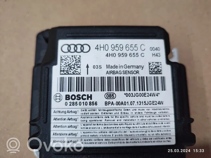 Audi A6 S6 C7 4G Sterownik / Moduł Airbag 4H0959655C