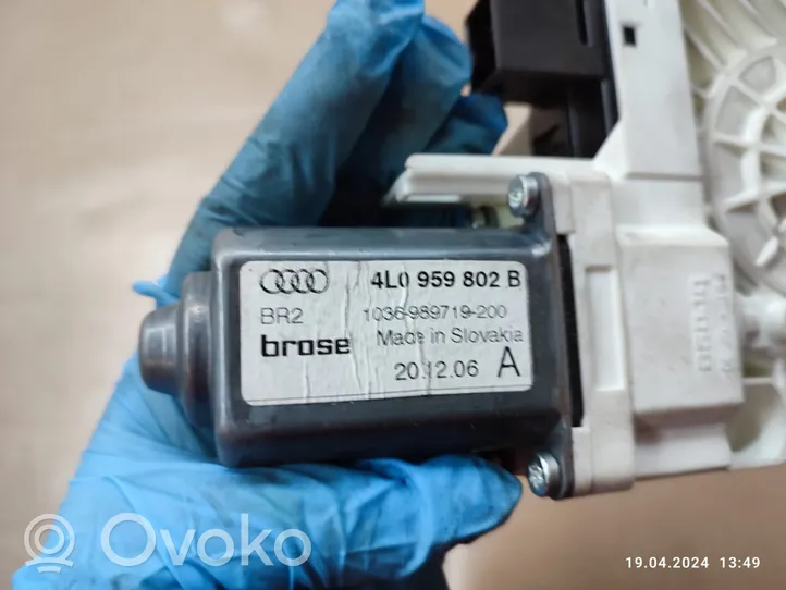 Audi Q7 4L Etuoven ikkunan nostomoottori 4L0959802B